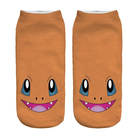 Charmander Pokémon Socks